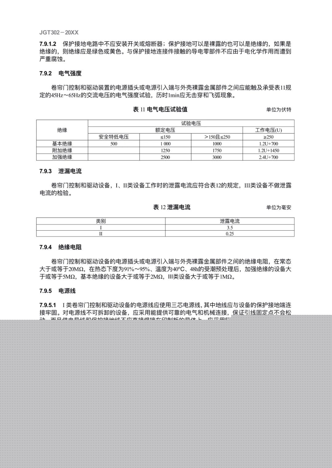 JG/T302-2022 《卷簾門窗》建筑工業行業產品標準