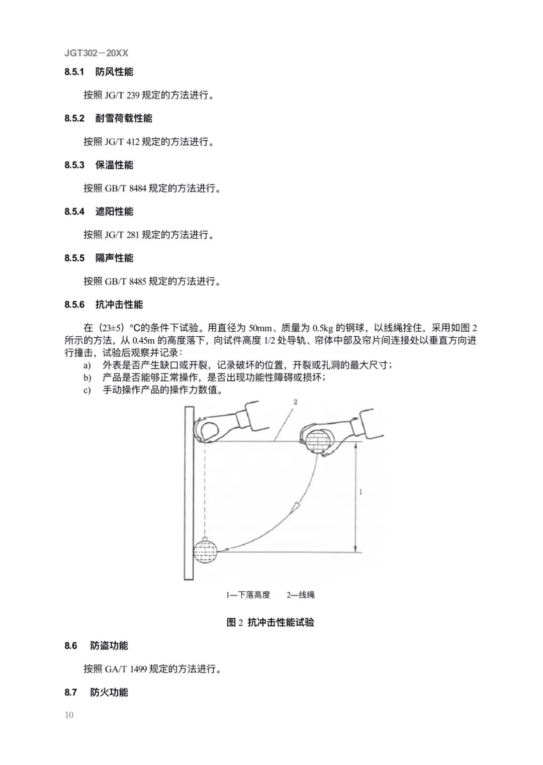 JG/T302-2022 《卷簾門窗》建筑工業行業產品標準