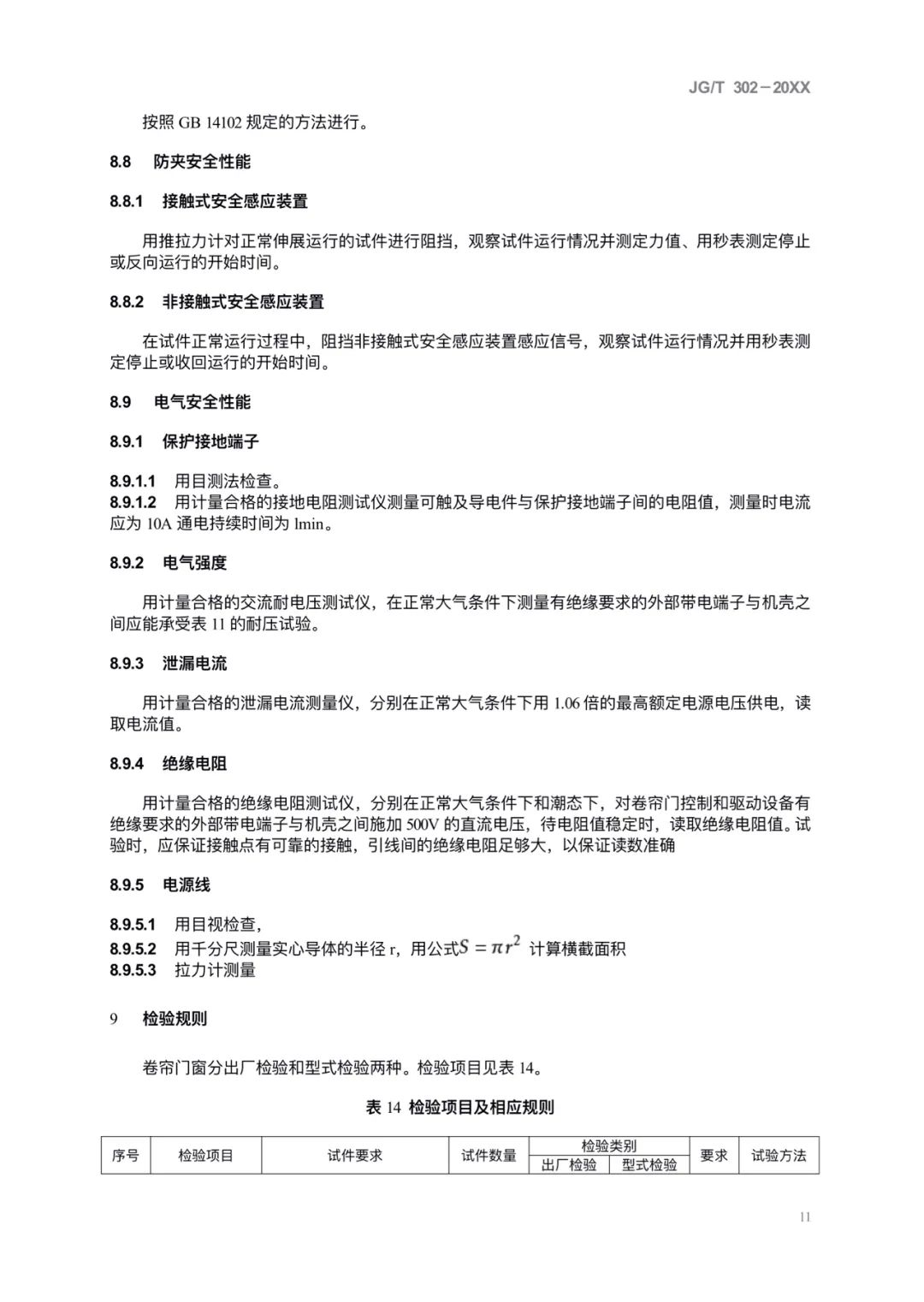 JG/T302-2022 《卷簾門窗》建筑工業行業產品標準