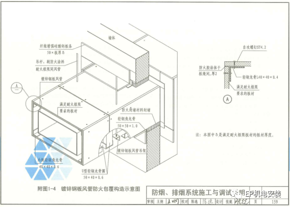 防排煙風管做法的參考意見匯總！