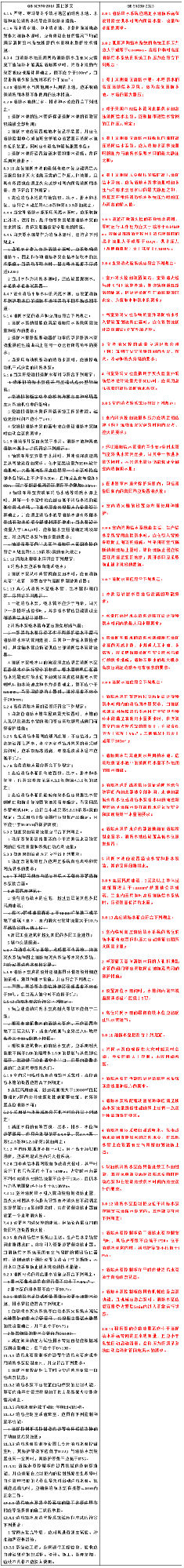 消防給水及消火栓系統(tǒng)技術(shù)規(guī)范與消防設(shè)施通用規(guī)范對(duì)比