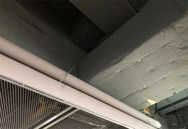 電動擋煙垂壁安裝及聯動測試