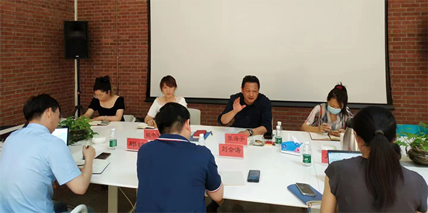 中國工程建設標準化協會建筑幕墻門窗專委會一行赴天津市鋼結構幕墻和門窗協會開展工作交流