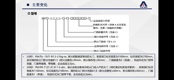 簡(jiǎn)述防火門(mén)新標(biāo)準(zhǔn)修訂變化情況